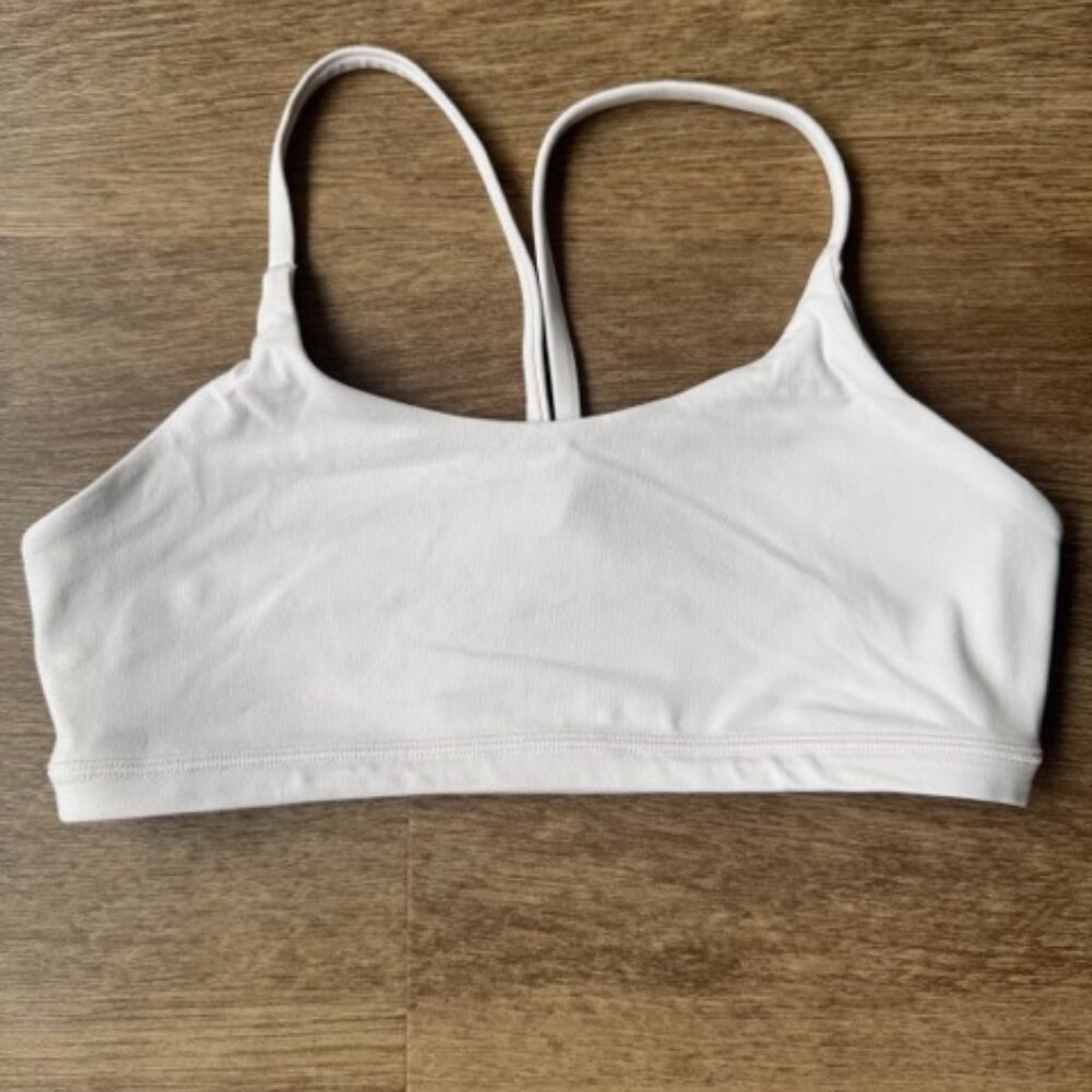 Athleta Transcend Scoop Sports Bra A-C in Shell